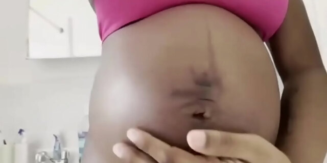 big tits,ebony,pregnant,pregnant teen,teen,