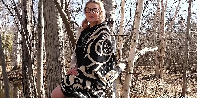 amateur,ass,bathroom,big natural tits,blonde,boobs,fingering,glasses,hairy,long hair,masturbation,natural tits,outdoor,shaved,solo,wet pussy,