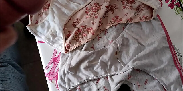 bra,cum,cumshot,masturbation,panties,wife,