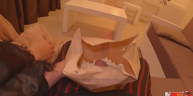 blowjob,cum,cum in mouth,mom,neighbor,petite,stepmom,swallow,teen,watching,