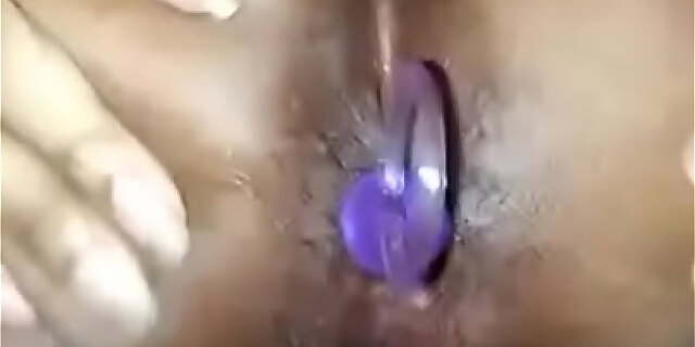 anal,anal beads,ebony,hairy,