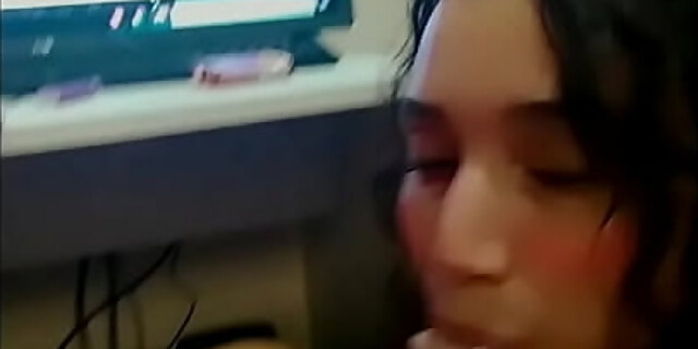 amateur,big cock,blowjob,boyfriend,cum,cumshot,deepthroat,girlfriend,molten,real,teen,