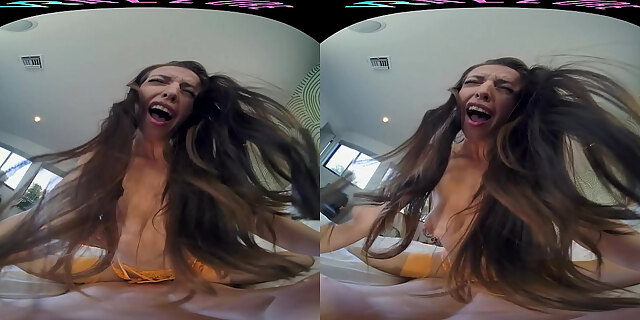 bra,brunette,bus,lingerie,orgasm,petite,reality,small tits,solo,stockings,voyeur,