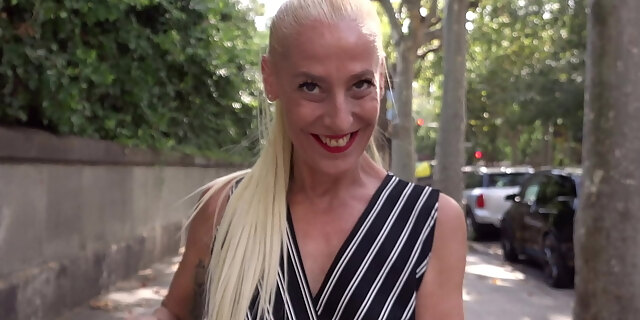 anilingus,blowjob,boobs,deepthroat,flexible,german,mature,pick up,public,real,rimjob,saggy tits,sex,street,swallow,