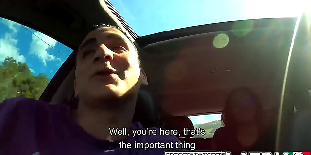 big cock,big tits,blowjob,brunette,busty,busty latina,car,colombian,hardcore,outdoor,spanish,