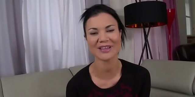 big tits,black,boots,british,fake tits,lingerie,long hair,shaved pussy,solo,