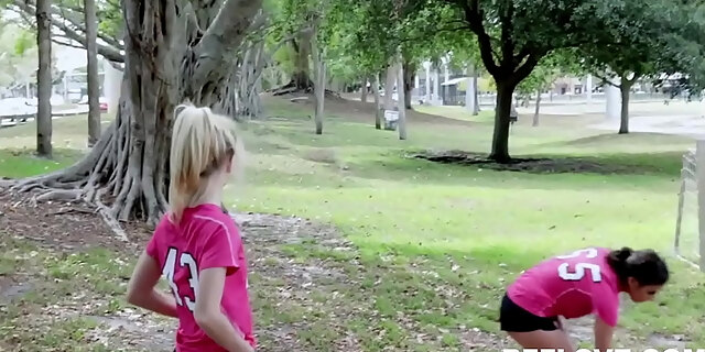 big cock,blonde,foursome,group,nerdy,orgasm,petite,pov,skinny,small tits,soccer,teen,tiny,