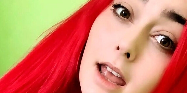 amateur,blowjob,petite redhead,redhead,softcore,solo,teen,