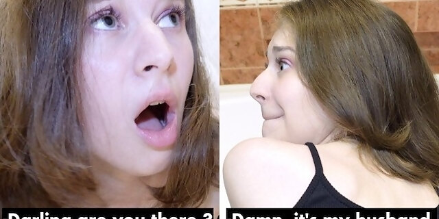 amateur,babes,big tits,brunette,caught,cheating,close up,cuckold,dirty,female orgasm,husband,orgasm,party,petite,pov,real,russian,skinny,story,teen,