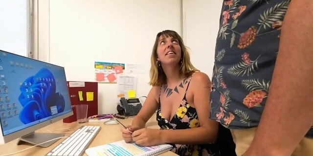 amateur,babes,big tits,creampie,hungarian,milf,office,real,rough,sex,tattooed,