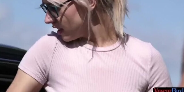 boyfriend,british,car,femdom,fetish,outdoor,small tits,tease,teen,voyeur,watching,