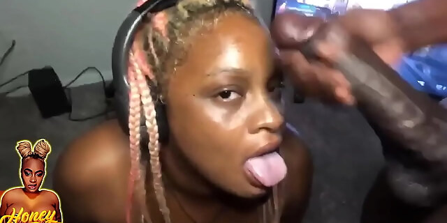 amateur,big ass,big cock,big tits,black,blowjob,couple,cum,cumshot,deepthroat,doggystyle,ebony,natural tits,pussy,