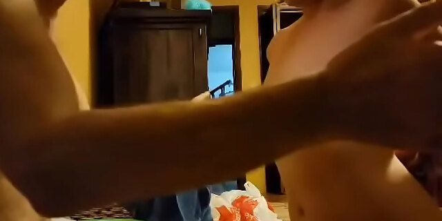 blowjob,boobs,deepthroat,slap,small tits,