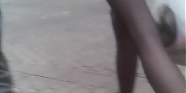 black,exotic,nylon,pantyhose,street,voyeur,