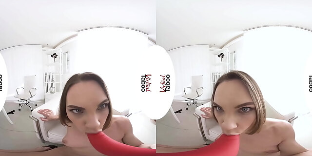 big ass,big tits,brunette,office,pov,shaved pussy,taboo,